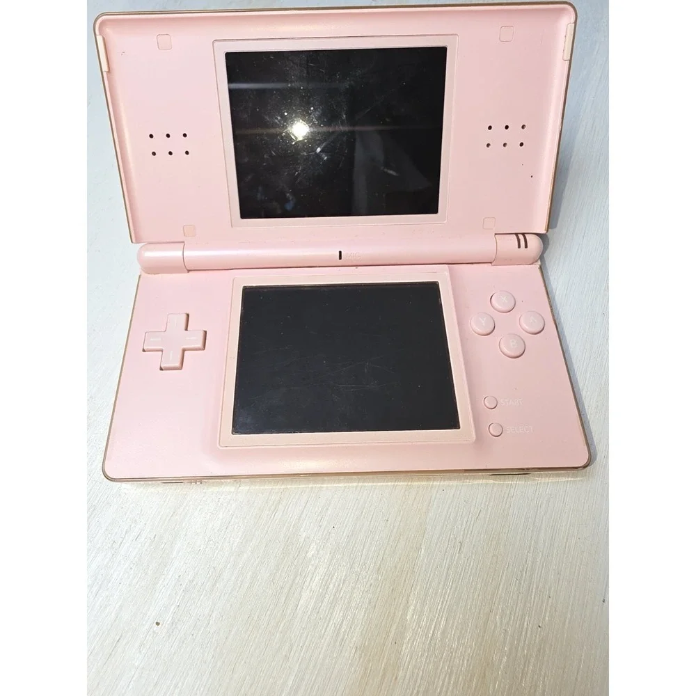 Excellent Nintendo DS Lite Console Pink Color Tested Working